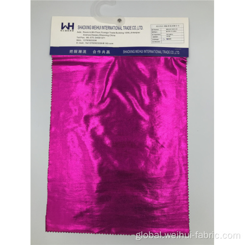 Bronzing Purple Fabrics Reliable Quality Knitted Fabric T/SP Bronzing Purple Fabrics Factory